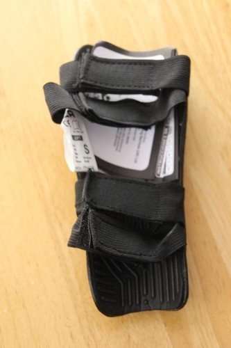 Precision black football shin - precision,